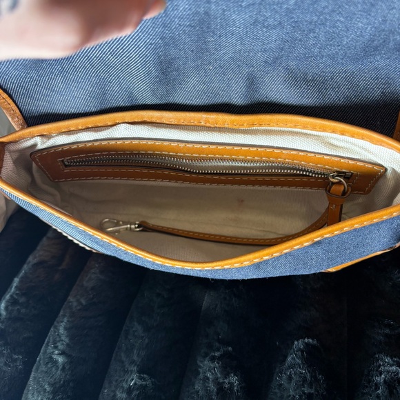 Michael Kors Y2K Denim Buckle boho shoulder bag bratz - Picture 15 of 16